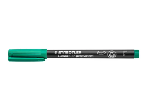 Viltstift Staedtler OHP Lumocolor 318 Fijn 0.6mm Groen