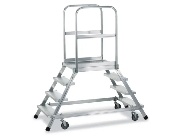 Bordestrap Aluminium Bordes 1920x 600x 800mm 2x8treden Aluminium