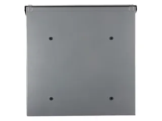 Brievenbus Monaco Zilver, naamplaatje, 2 sleutels, 36.8x36.5x10cm - 4