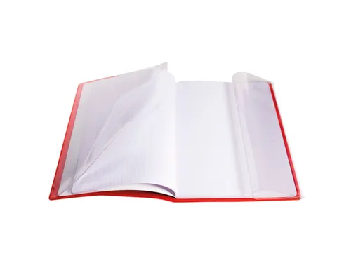 Schriftomslagen Kover transparant 21x29,7cm
