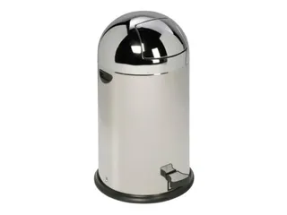Push & Kick Afvalbak Rvs 22 Liter Hxd 640x355mm Met Voetpedaal - 2