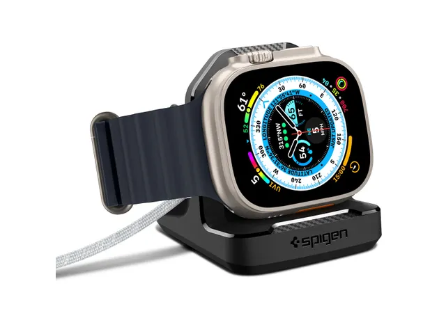 Spigen AMP05764 Apple Watch Standaard Zwart