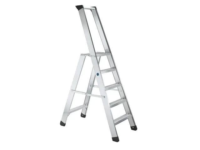 veiligheidsladder,eenzijdig,4treden m. R13-laag,stand H 1,06m