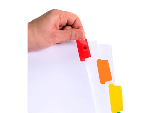 Tabbladen Witte Karton Kreatabs Personaliseerbaar 6-Delig A4 11-Gaats