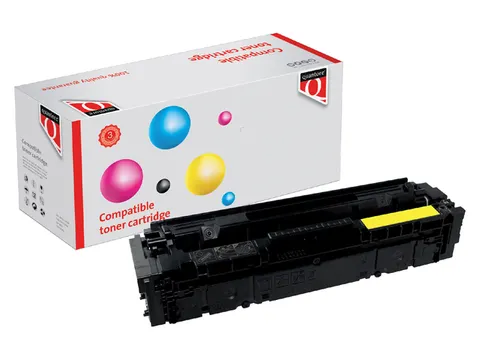 Tonercartridge Quantore alternatief tbv HP CF402A 201A geel