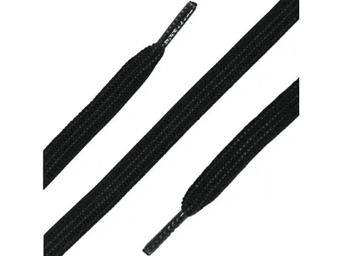Bata Flame ronde veters, 130 cm, zwart, per paar