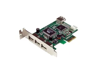 4-poort PCI Express Low Profile High Speed USB-kaart - 2
