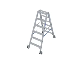 Verrijdbare Boktrap Aluminium L 1 54M 2X6Treden - 3