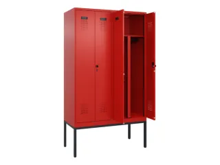 PBM-locker,HxBxD 2120x1200x500mm,4vak,vak B 300mm,draaigrendel - 1