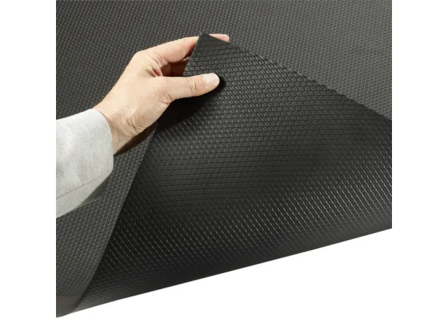 antivermoeidheidsmat,mat,HxLxB 19x1820x610mm,rubber,zwart,ontlastend