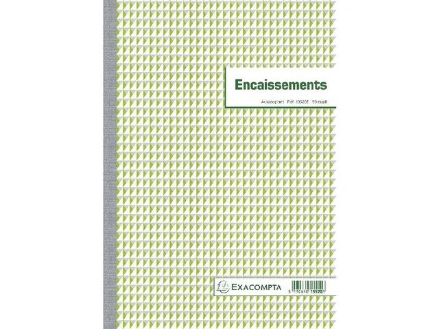 Manifold Encaissements 29,7x21cm 50 feuillets dupli autocopiants -
