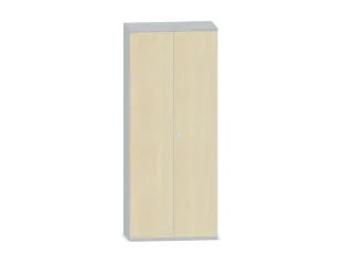 Kantoorkast 1920x800x430mm Decor Romp Lichtgrijs Decor Front Esdoorn - 1