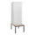 Dubbeldekse dekenkist,HxBxD 1950x600x815mm,2x2vak.,vak B 300mm