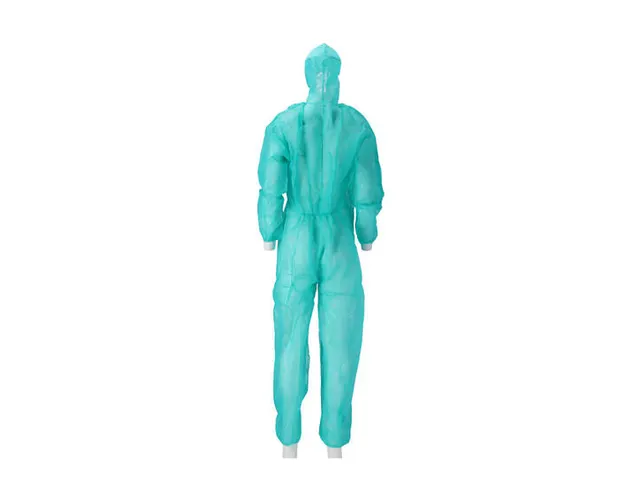 Combinaison fermeture éclair PP non tissé XXXL regular vert 50pcs