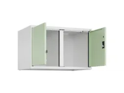 opzetkast,v. locker voor scheiding van kleding,2vak.,vak B 400mm