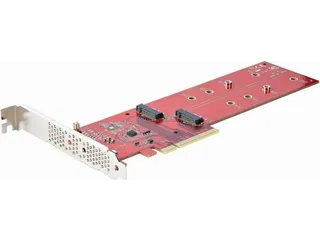 Dual M.2 PCI Express SSD Adapter Kaart - 1