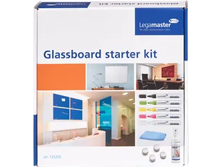 Glasbord Legamaster starterkit 11-delig - 9