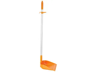 Vikan Hygiene stofblik met rechtopstaande aluminium steel 75cm Oranje - 2