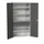 universele kast,HxBxD 2000x1050x550mm,4xStalen bodem,2lade(n)