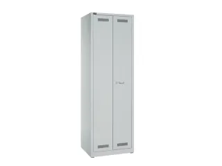 schoonmaakkast,HxBxD 1850x600x500mm,4vakken/kledingstang/haken - 2
