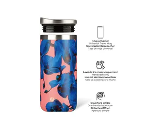 Thermosbeker Les Artistes Paris reisbeker 500ml Blue Pearl - 2