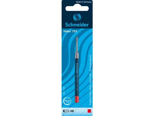 Vulling Schneider Slider 755 XB blister rood
