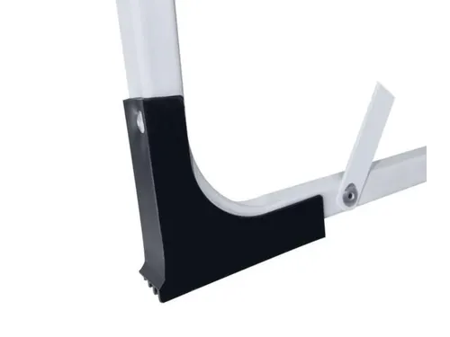 vouwtrapje,3treden m. antislipmatten,HxBxD 1040x465x730mm,wit,staal