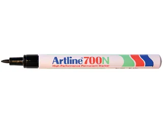 Viltstift Artline 700 rond 0.7mm zwart - 1