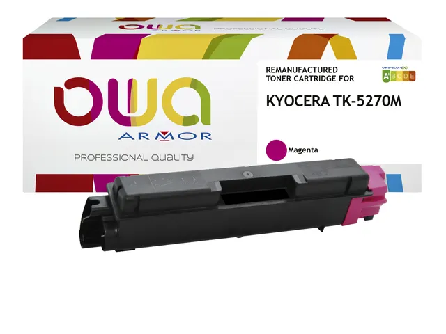 Toner OWA alternatief tbv Kyocera TK-5270M rood