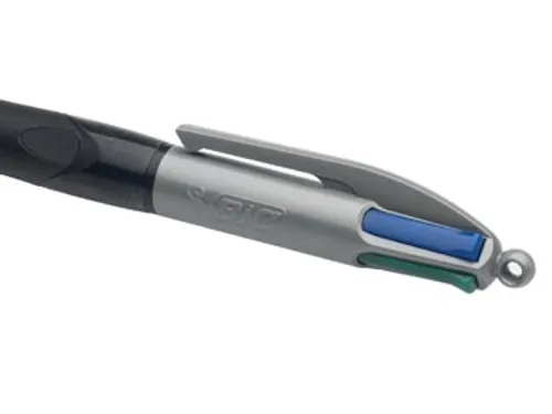 Colours Grip Pro 4-kleurenbalpen lichaam donkergrijs