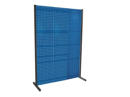 scheidingswand van geperforeerde/sleufplaat,enkel veld,HxB 2000x1500mm