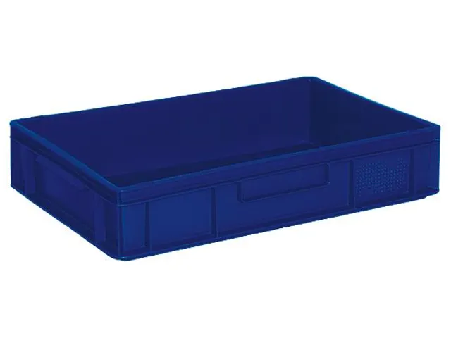 Euronorm Stapelkrat Pe 120x600x400mm 23liter Blauw