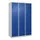 Z-garderobekast,HxBxD 1850x1200x500mm,vak B 200/400mm,draaigrendel