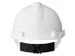 Veiligheidshelm Arco Champion Plus met draaiknop wit