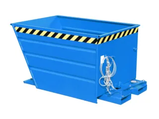 kiepbak,HxLxB 730x1370x1200mm,0,9m³,draagverm. 1000kg,RAL 5012 - 1
