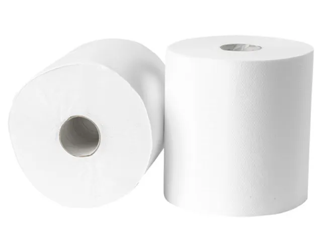 Poetsrol midi recycled tissue 1-laags