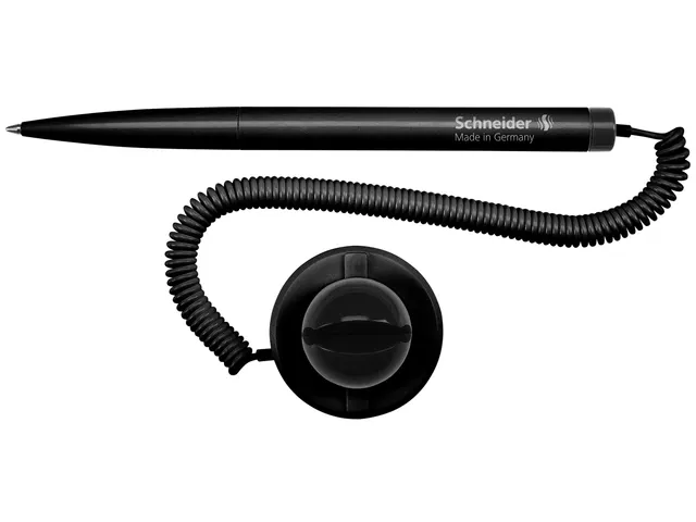 Stylo bille de comptoir Schneider Klick-fix noir