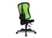 Bureaustoel Zitting Zwart Rugleuning Met Netbekleding In Groen
