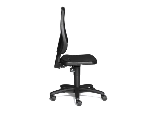 Siège D'atelier pivotant assise 440-620mm Mousse Pu Roulettes Noir