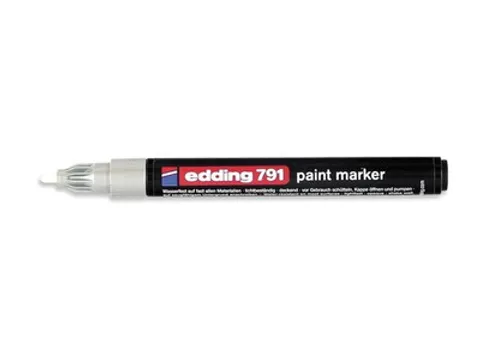Paintmarker edding 791 op alcoholbasis 1-2mm zilver
