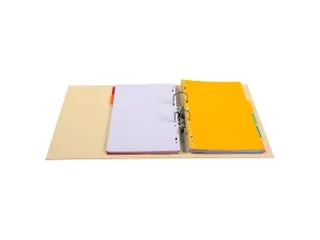 Ordner PVC Prem'Touc h A4 70 mm beige - 1