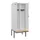 locker met bank,voor scheiding van kleding,HxBxD 2120x800x815mm,2vak