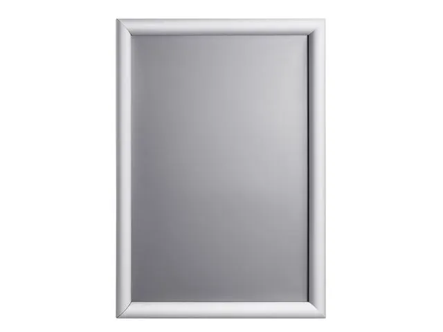 kliklijst A3 25mm zilver is een functionele wissellijst van aluminium.