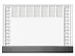 Designonderlegger Sigel Office 27/28 59,5x41cm dag/week- planner 40 ve
