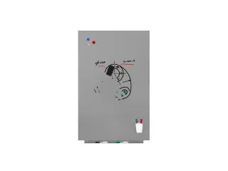 Whiteboard Rocada Skinpro 75x115cm grijs gelakt - 5