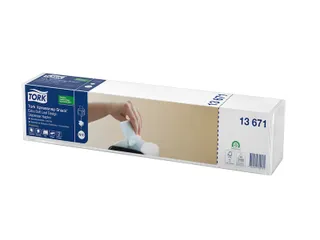 Tork 13671 XPressnap Servet Snack Extra Soft 2-Laags Wit 1/4 vouw - 5