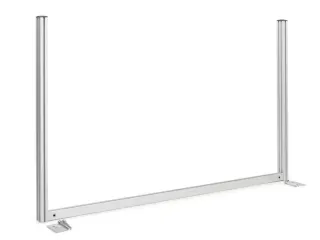 opbouwelement,v. werktafel,HxB 900x1489mm,v. B 1500mm,aluminium - 3