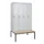 locker voor scheiding van kleding,HxBxD 2120x1200x815mm,4vak