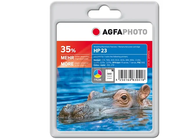APHP23C AP HP C1823DE DJ Inkt 3-kleuren HC rebuilt Blister 48ml