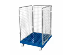 rolcontainer,draagverm. 500kg,HxLxB 1210x815x724mm,nuttige H 1020mm